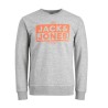 Sweat sans capuche homme Jack & Jones 12219815  Gris