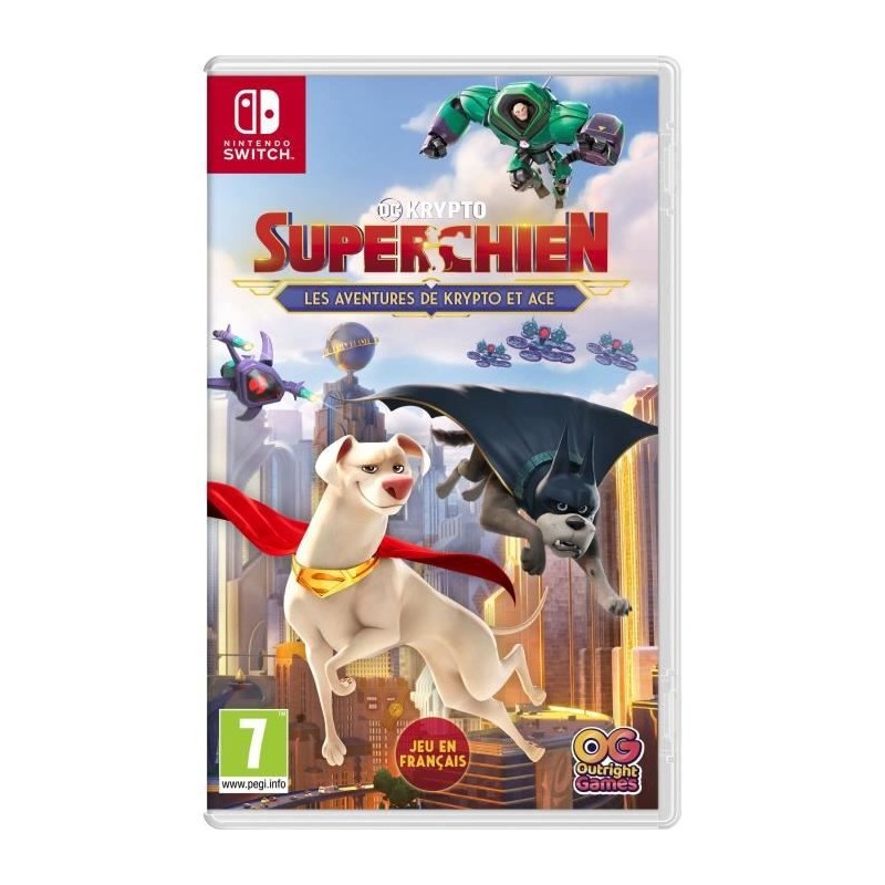 DC Krypto Super-Chien: Les aventures de Krypto et Ace Jeu Switch