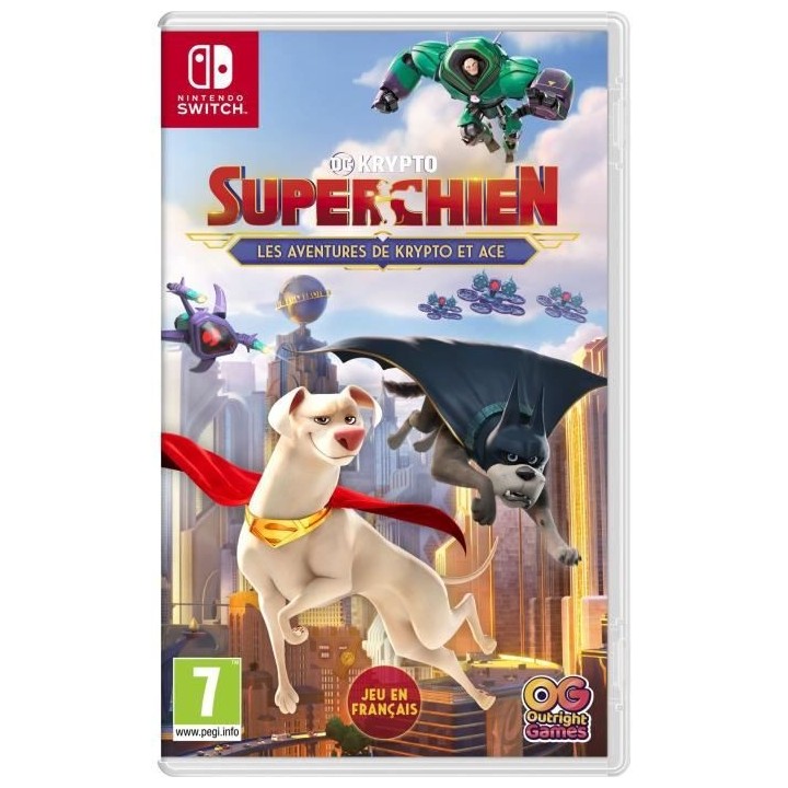 DC Krypto Super-Chien: Les aventures de Krypto et Ace Jeu Switch