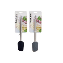 Spatule en Silicone Noir Gris