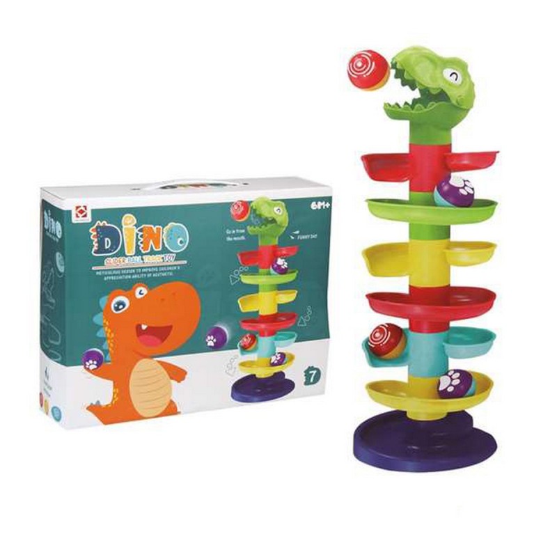 Jeu de société Dinosaure Tour Balles 26 x 9 x 33 cm (26 x 9 x 33 cm)