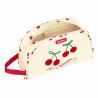 Trousse de Toilette Safta Cherry Beige (28 x 18 x 10 cm)