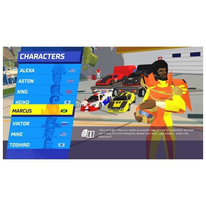 Hotshot Racing Jeu Switch