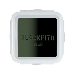 Boîte à lunch BlackFit8 Gradient Plastique Noir Vert militaire (13 x 7.5 x 13 cm)