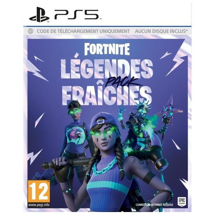 Fortnite Pack Legendes fraiches Jeu PS5