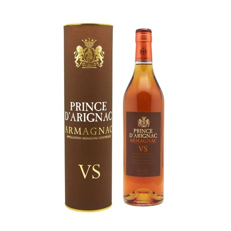 Armagnac VS Prince D'Arignac 40° 70cl canister