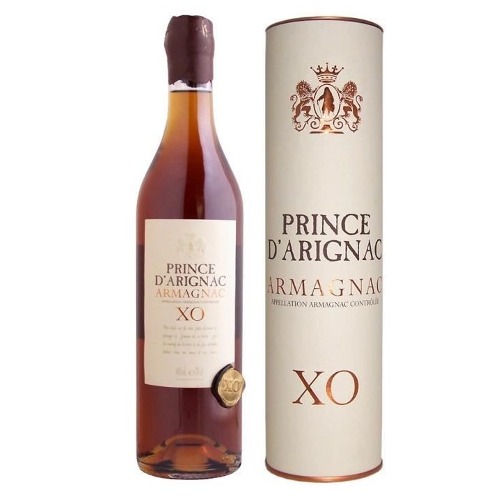 Armagnac XO Prince D'Arignac 40° 70cl canister
