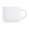 Tasse Luminarc Apilable Empilable Blanc verre 220 ml 6 Unités (Pack 6x)