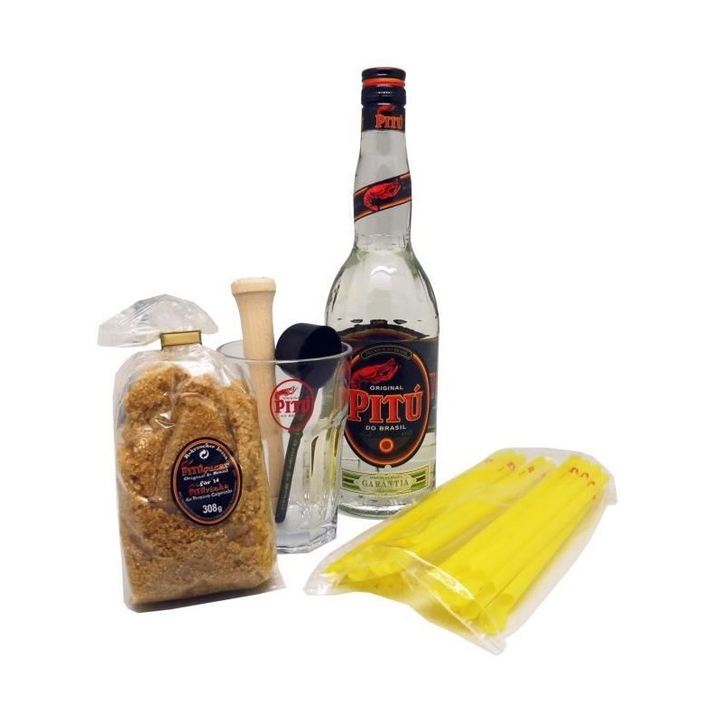 Cachaça Pitu kit 70cl 40% Vol.