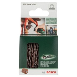 Cylindre abrasif Bosch - (Grain 120, Largeur Rouleau 60mm, Souple, Accessoire pour Texoro)