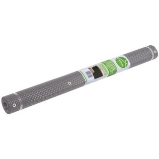 CATRAL - Brise-vue balcony rattan luxe 0.9x3m argent