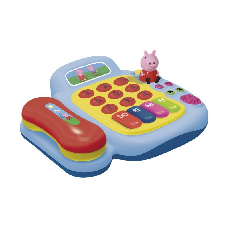 Jouet éducatif Peppa Pig Téléphone fixe Bleu Peppa Pig