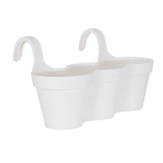 ARTEVASI Pot de fleurs pour balcon Capri Individ - 30,5 x 54 x H 28 cm