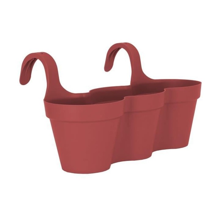 ARTEVASI Jardiniere Pot de fleurs pour balcon Capri Individ - 30,5 x 5