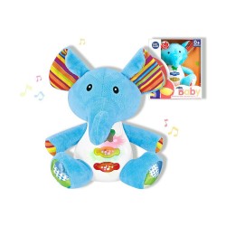 Peluche musicale Reig Eléphant