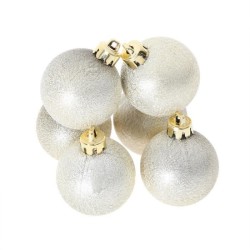 Set de 6 boules Chic 5 cm...