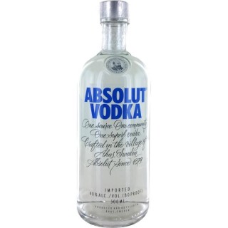 Vodka 40° absolut 50cl