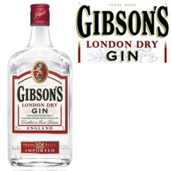 London dry gin 70 cl Gibson's