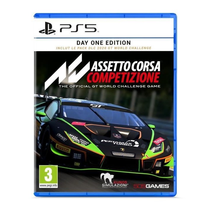 Assetto Corsa Competizione - Day One Edition Jeu PS5