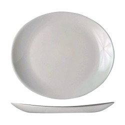 Assiette plate Arcoroc Blanc verre