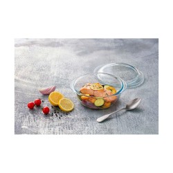 Casserole avec Couvercle Pyrex Essentials Transparent verre 2,1 L