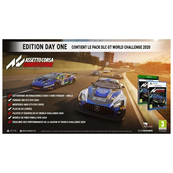 Assetto Corsa Competizione - Day One Edition Jeu Xbox Series X