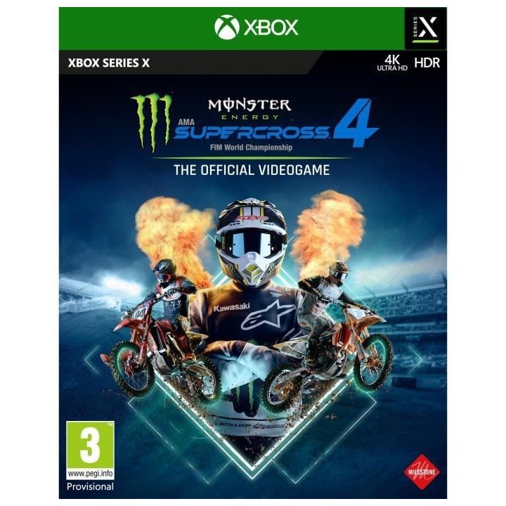 Monster Energy Supercross : The Official Video Game 4 Jeu Xbox Series
