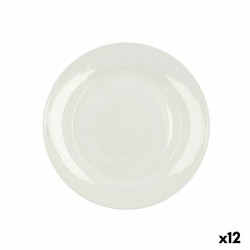 Assiette plate Bidasoa Lis Céramique Blanc (26,25 cm) (Pack 12x)