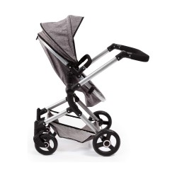 Poussette pour poupées Reig Combi Neo Pro Gris