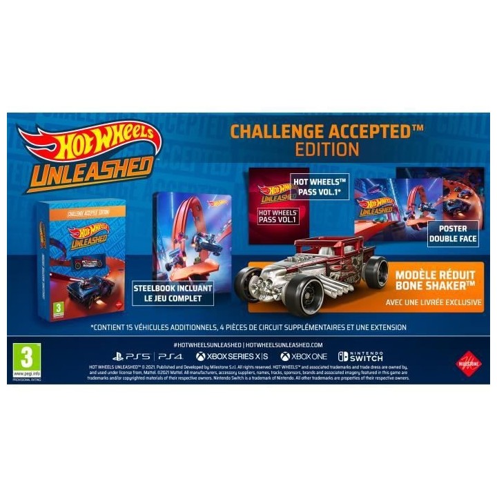 Hot Wheels Unleashed - Challenge Accepted Edition Jeu PS5