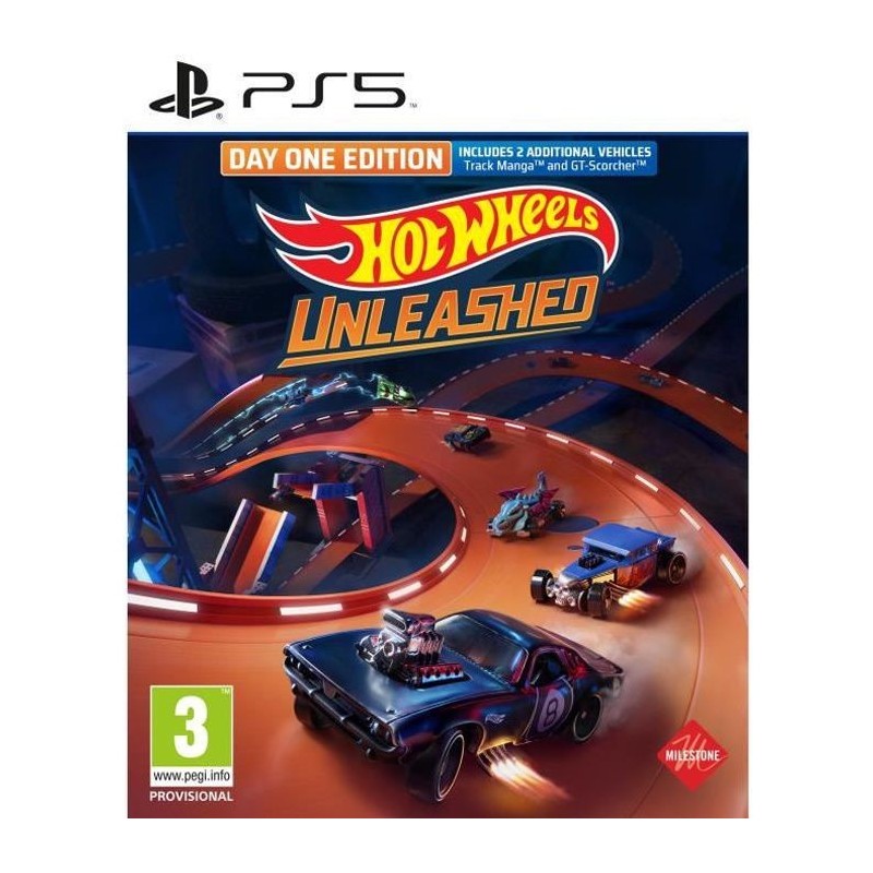 Hot Wheels Unleashed - Day One Edition Jeu PS5