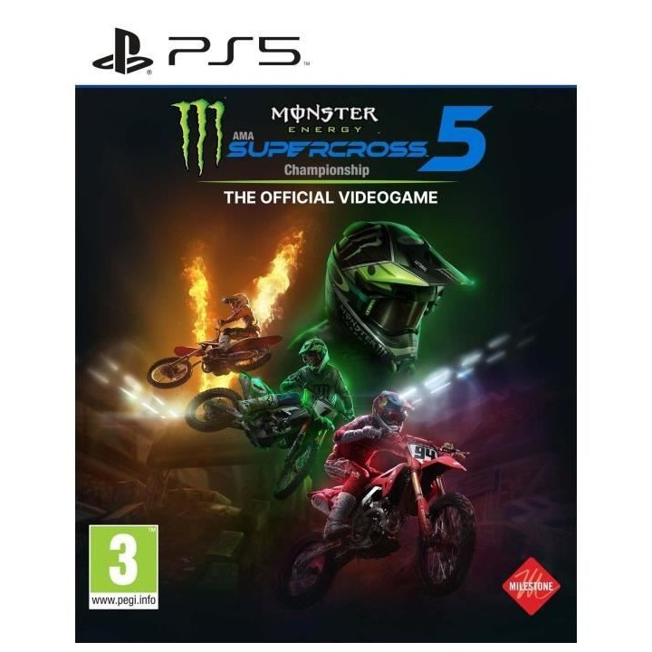 Monster Energy Supercross - The official videogame 5 Jeu PS5