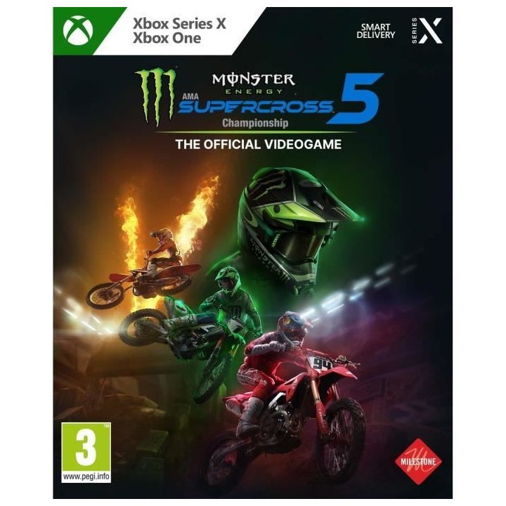 Monster Energy Supercross - The official videogame 5 Jeu Xbox One / Xb