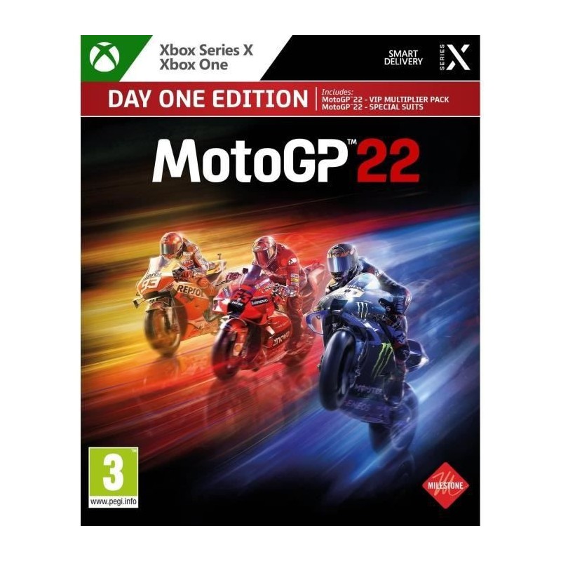 MotoGP 22 Day One Edition Jeu Xbox Series X / Xbox One