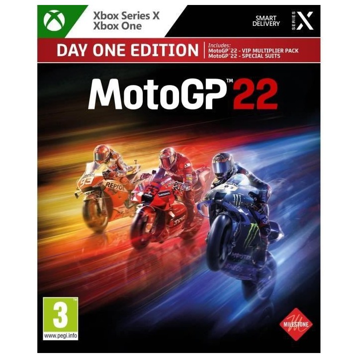 MotoGP 22 Day One Edition Jeu Xbox Series X / Xbox One