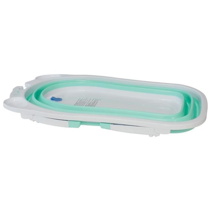 BABYSUN Baignoire Pliable - Vert d'eau
