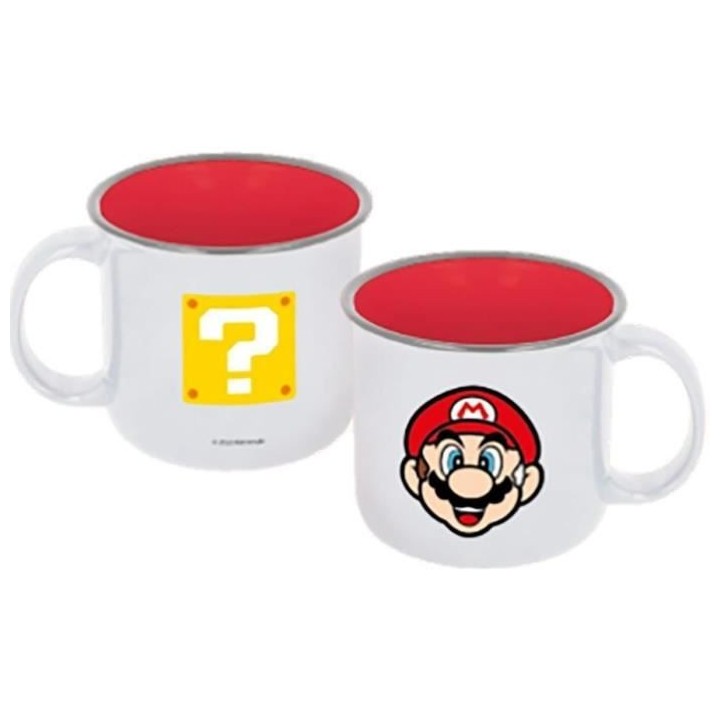 Mug Petit Déjeuner - STOR - Super Mario Bros - En Céramique