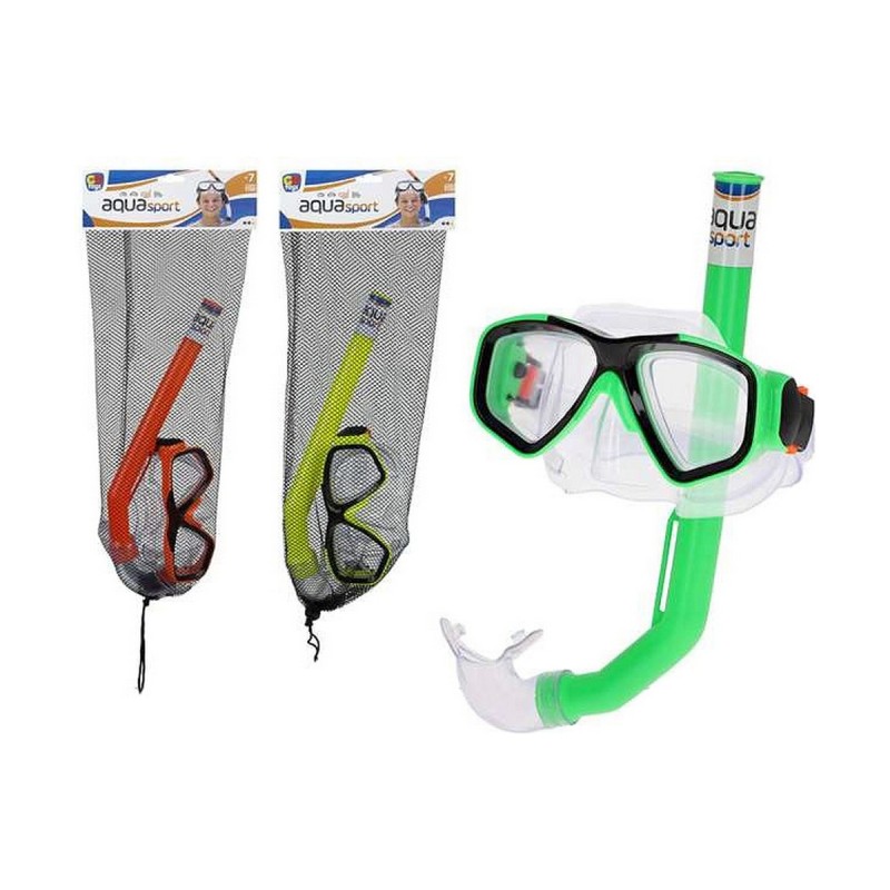 Lunettes de Plongée avec Tube et Palmes Colorbaby Junior