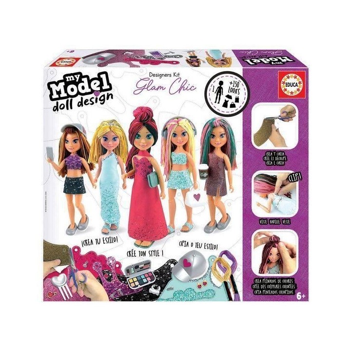 EDUCA - My Model Doll Design Glam-Chic