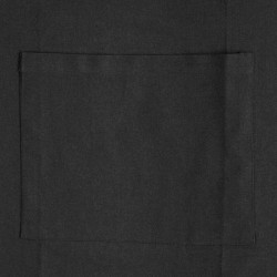 Tablier avec Poche Atmosphera Noir Coton (60 x 80 cm)