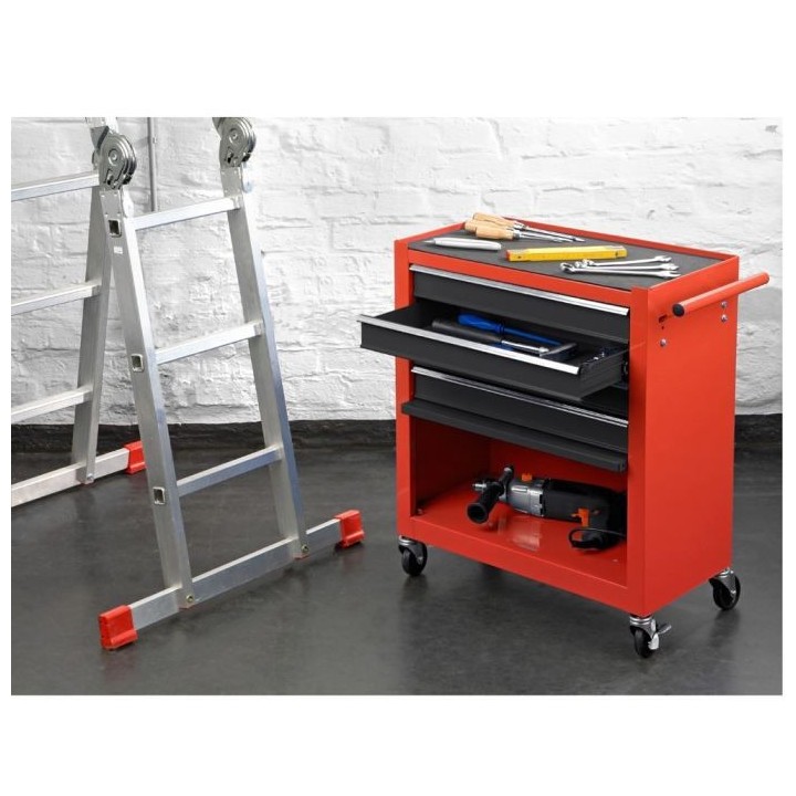 MEISTER Servante d'atelier métallique vide