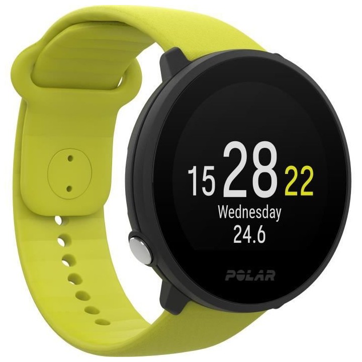 POLAR Unite - Montre fitness étanche avec GPS - S/L - Lime