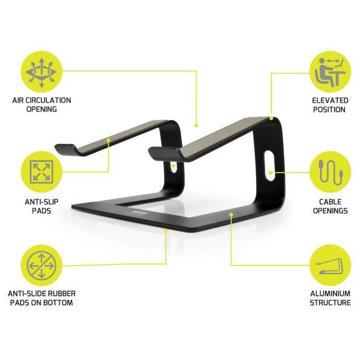 Support élévé pour Ordinateur Portable