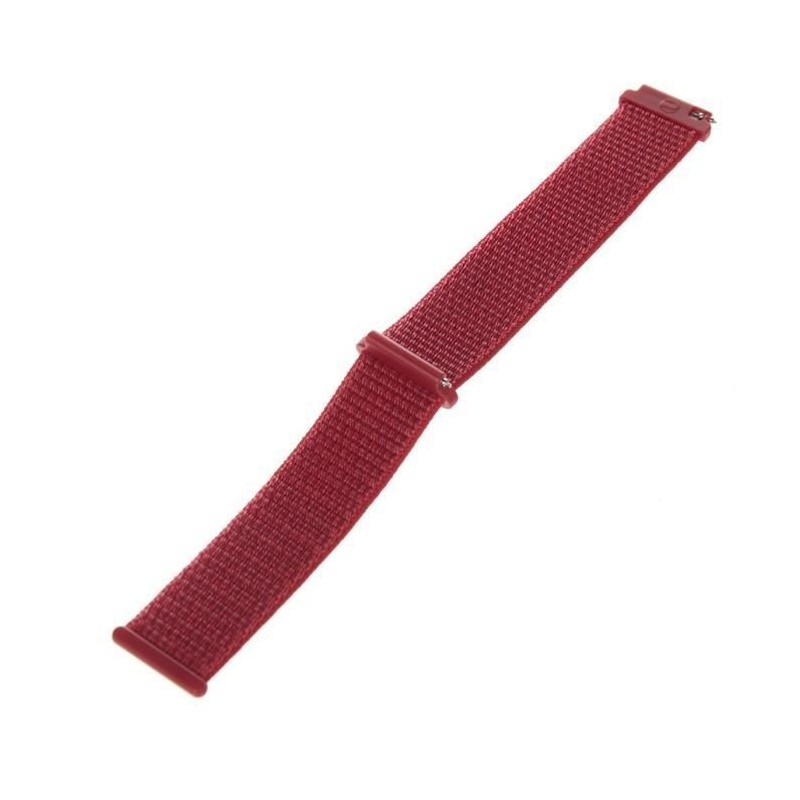 POLAR Bracelet Unite pour montre 20 mm S/L - Velcro Rouge