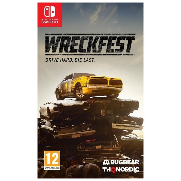Wreckfest Jeu Switch