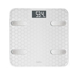 Balance Numérique de Salle de Bain LAICA PS7011 Blanc verre