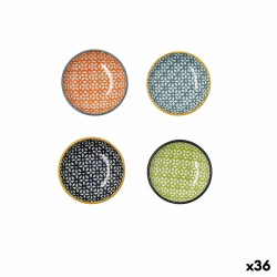 Assiette Quid Pippa Multicouleur Céramique (36 Unités) (Pack 36x)