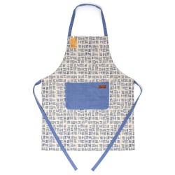 Tablier avec Poche Vinthera Vinthera Bleu Coton (60 x 75 cm) (Pack 12x)