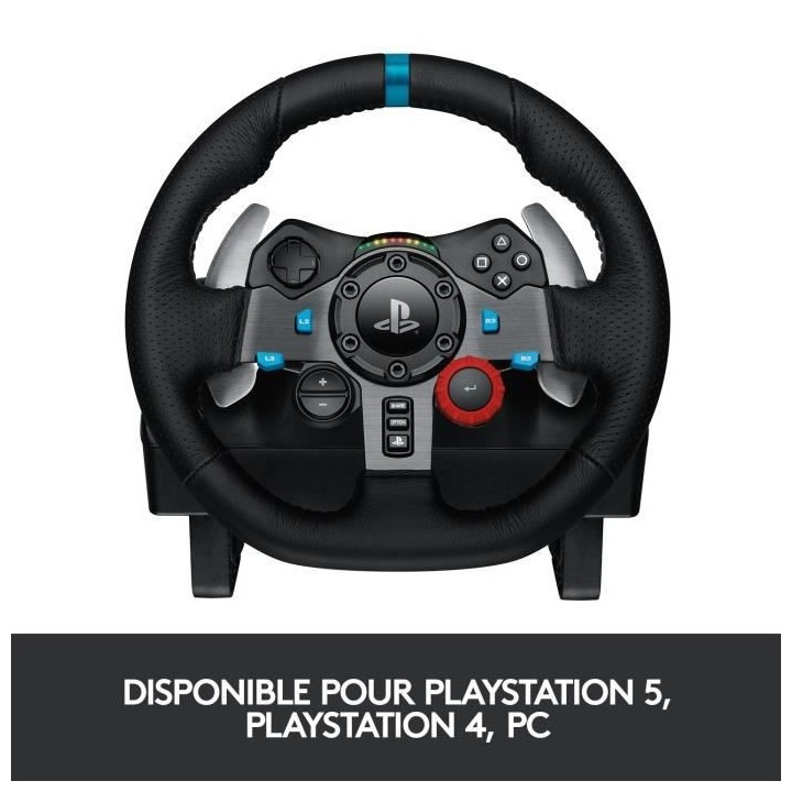 LOGITECH G29 Driving Force Volant de Course - Compatible PS5 - PS4 et