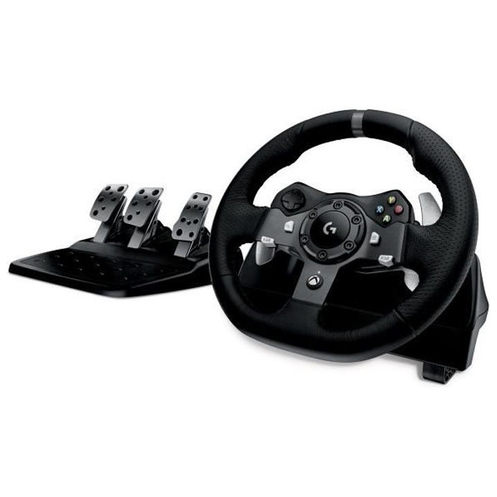 LOGITECH Volant de course G920 Driving Force - Xbox SERIES X - Xbox On
